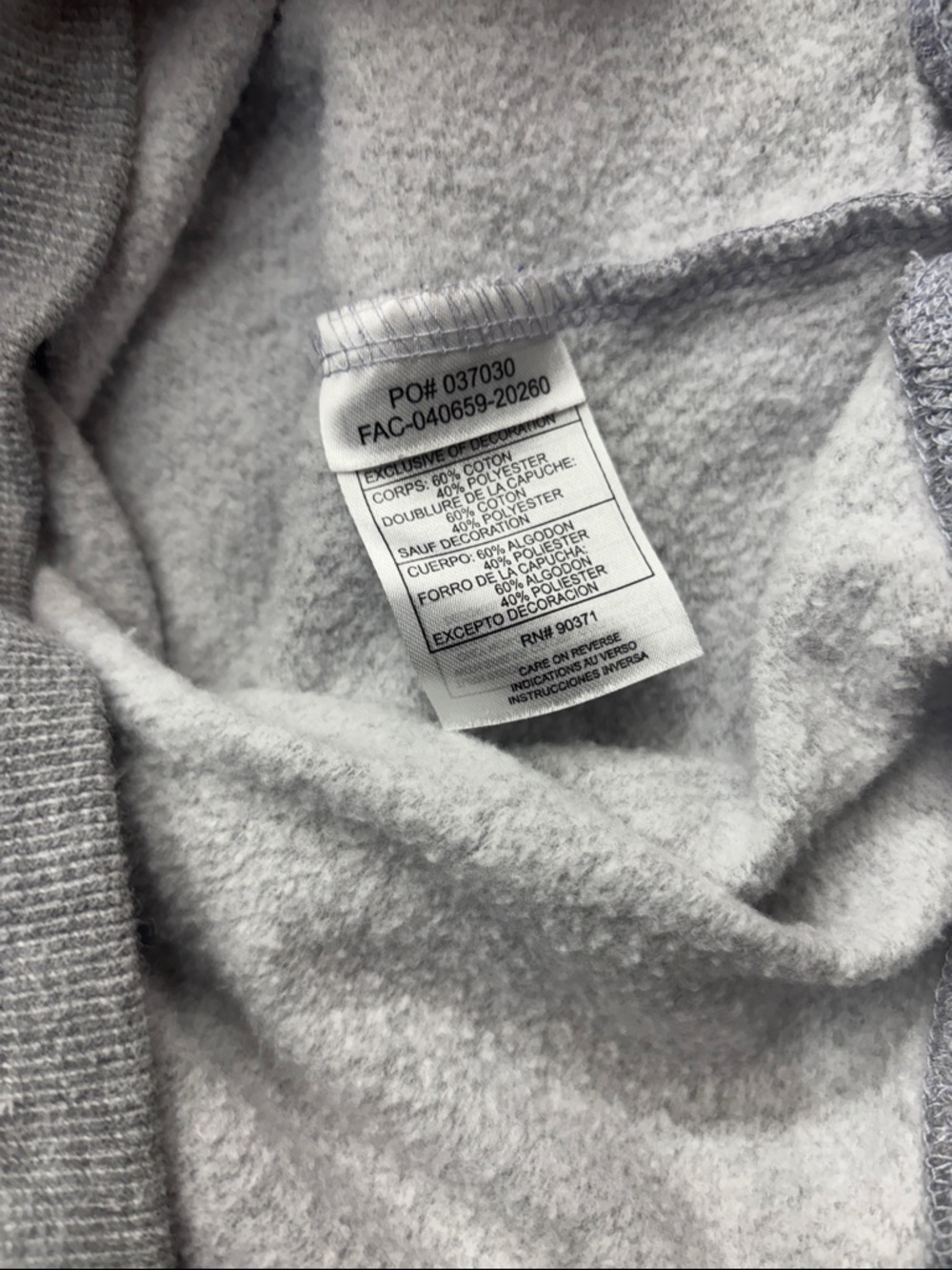 Kansas State Gray Pullover Hoodie - Wildcats - Picture 8 of 8